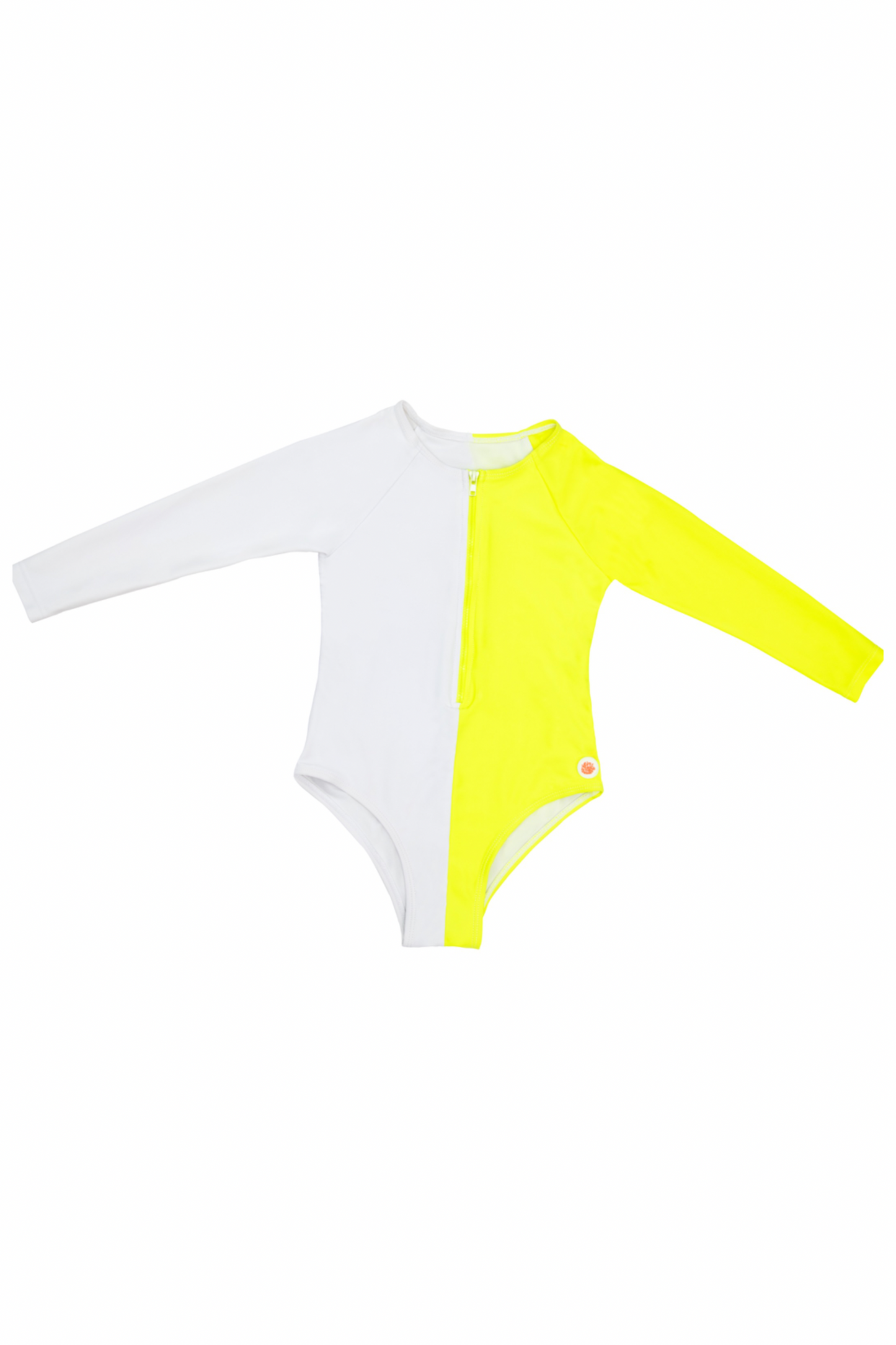 Girls Rashguard Colorblock Maillot