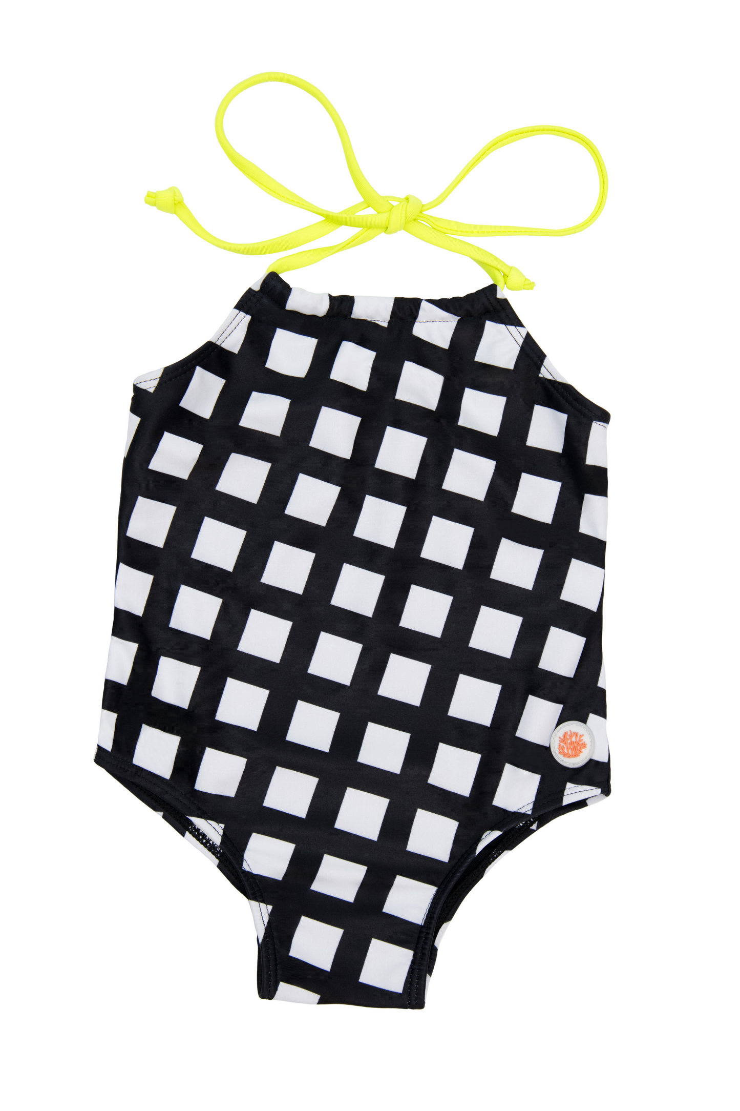 Girls Gingham Maillot