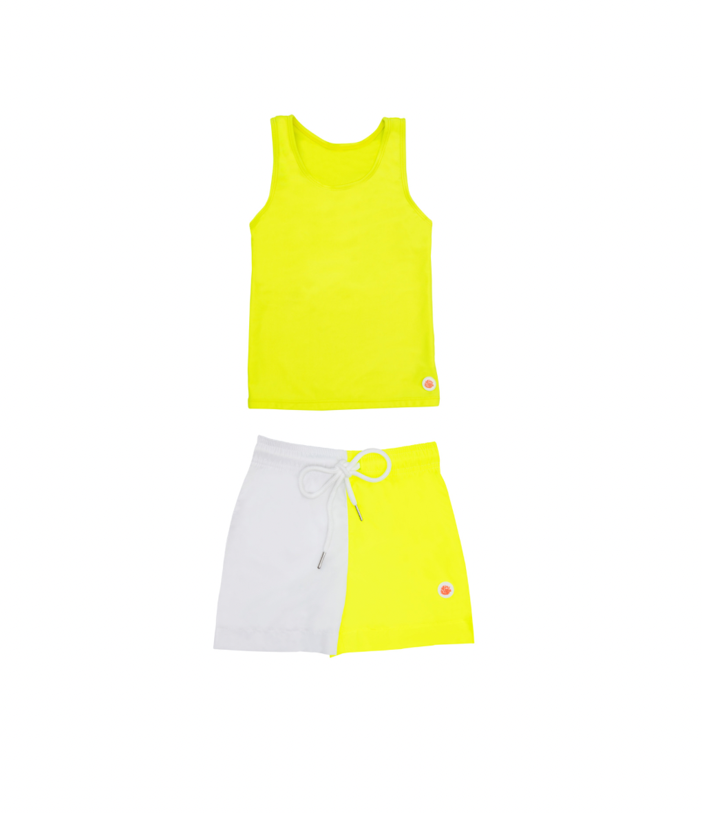 Big Boys Neon Colorblock Set